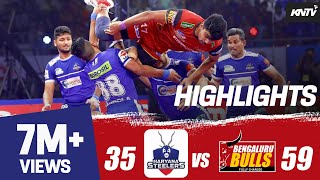 Pro Kabaddi 2019 Highlights  Bengaluru Bulls vs Haryana Steelers  Pawan Sehrawat 39 Raids points [upl. by Daph709]