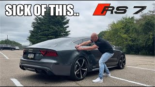 Huge Problem With My Audi RS7 [upl. by Landry298]