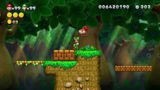 New Super Mario Bros U  100 Walkthrough Coop  Parte 19 di 22 [upl. by Appolonia]