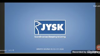 Jysk Poland Logo History UPDATE 5 [upl. by Rurik206]