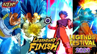 New LF Tag Ssbk Goku And Ssbe Vegeta Trailer of Legends Festival 2023Dragon Ball Legends Concept [upl. by Ventura]