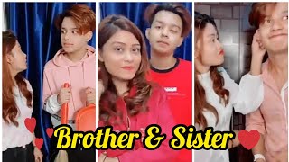 New Viral Tiktok Riyaz amp Riza  Cute Brother amp Sister Funny Tiktok Video [upl. by Cresa772]