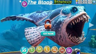 the Bloop Zoonomaly monster New shark unlock full upgrade New coming soon update Hangry shark world [upl. by Anerbes]