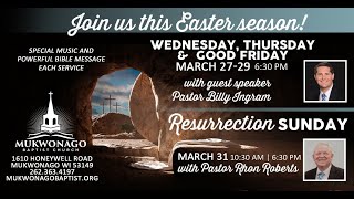 Resurrection Sunday Evening Service – March 31 2024 – Pastor Rhon Roberts Preaching [upl. by Hassin]