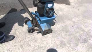 Sold Bartell Concrete Cement Scarifier Planer Edger 5 hp [upl. by Udall]