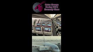 Qatar Airways Boeing 7879 Economy Class Review✈️ [upl. by Gio662]