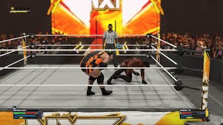 Bronson Reed vs Booker T [upl. by Hgielsa967]