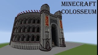 💥 MINECRAFT Epic Gladiator Arena The Colosseum [upl. by Siuoleoj]