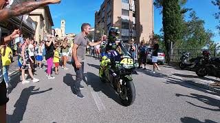 Valentino Rossi a Tavullia con la M1 Yamaha [upl. by Varrian86]