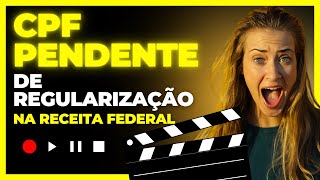 Seu CPF está pendente de regularização na Receita Federal [upl. by Burchett]