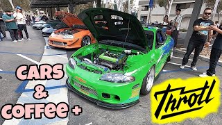 Throtl Cars and Coffee Meet  The REAL FAST N FURIOUS cars [upl. by Nolyak]