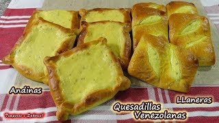 QUESADILLAS VENEZOLANAS ANDINAS Y LLANERAS un delirio de sabor [upl. by Briant696]