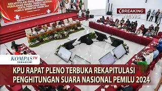 📶LIVE  Hari Kedua KPU Rapat Pleno Terbuka Rekapitulasi Penghitungan Suara Nasional Pemilu 2024 [upl. by Aivatan938]