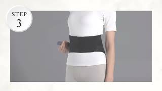 【WAVEWAVE LUMBAR BELT】 使用方法 [upl. by Antonin502]