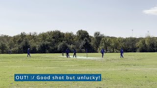 CTCL Men in blue batting vs Thunders [upl. by Nimajneb802]