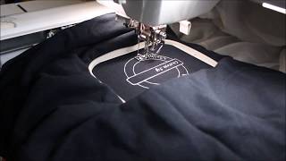 Testing INNOVIS V3 embroidery machine Embroidered Logo [upl. by Aimekahs]