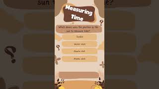 Measuring Time Quiz for Kids  7th Physics  IIT Preparation [upl. by Etam]