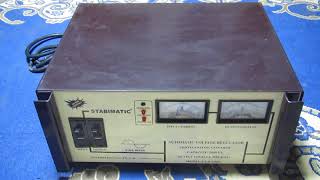 STABIMATIC Gold Series Single Phase Servo Type 2KVA In UrduHindi [upl. by Onaled826]