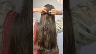 Diwali hairstyles part1  open hairstyles  hairstyles hairstyle hacks braids shorts [upl. by Ottillia]