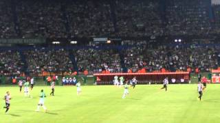 Seguimiento a Ronaldinho en el partido contra Atletico Nacional [upl. by Leidgam]