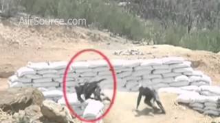 Female Chinese Soldier Hand Grenade FAIL [upl. by Ahsemot]