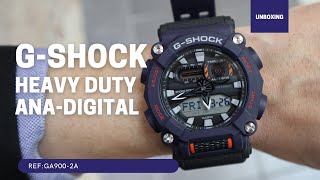 UNBOXING GSHOCK ANALOGDIGITAL GA9002A [upl. by Arlette]