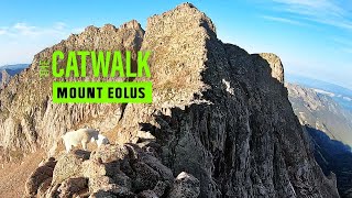 The Catwalk  Mt Eolus  Northeast Ridge  Colorado [upl. by Howzell]