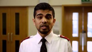 Ashishs Testimony on Being A Salvation Army Officer [upl. by Goldsworthy]