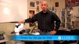 Neenah® ImageClip Laser Dark Transfer Paper  Part 3 Press Calibration [upl. by Nerradal]