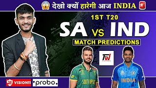 SA🇿🇦 vs IND🇮🇳 1st T20  Dream11 Prediction  Dream11 Team  Dream 11 Team of Today Match  Dream11 [upl. by Salahcin]