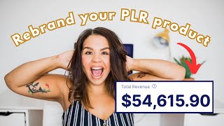 REBRAND YOUR PLR PRODUCT 🔥  SELL DIGITAL PRODUCTS  DIGITAL MARKETING  MAKE MONEY ONLINE 2024 [upl. by Eiramyma387]