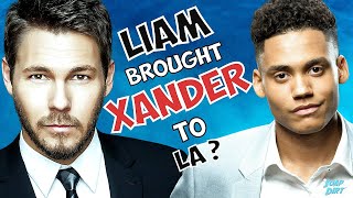 Bold and the Beautiful Did Liam Bring Xander to LA Dirty BampB Twist boldandbeautiful [upl. by Ordep]