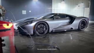 Ford GT Wind Tunnel Testing Continues to Tune Supercar’s Functional Design and Active Aerodynamics [upl. by Ikkir]