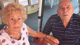 Sfollati dopo la tragedia del ponte Morandi Pasquale 86 anni e Graziella 83 si innamorano [upl. by Ecirtac431]