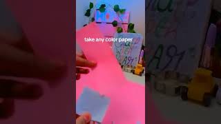 Making easy paper diary craft craftwithstar [upl. by Ahtreb]