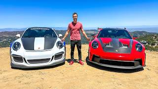 New Porsche 911 GT3 RS 992 vs GT3 RS 991 Head To Head Review [upl. by O'Rourke]