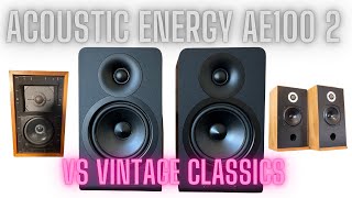 Acoustic Energy AE100 2 V vintage classics speakers [upl. by Botsford]