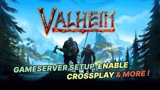 Ultimate Guide Easily Set Up your Own Valheim Server Install mods activate crossplay and more [upl. by Sianna]