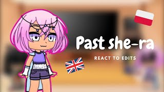 🇬🇧 past shera react to edits 🇵🇱 [upl. by Koah]