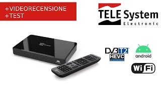 Telesystem T2 UP Il Decoder Android con a bordo digitale terrestre DVBT2 Rendi smart la tua TV [upl. by Lindsay]