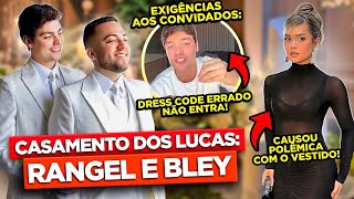 O CASAMENTO COM POLÊMICAS DOS LUCAS RANGEL E BLEY  Diva Depressão [upl. by Kerwon]