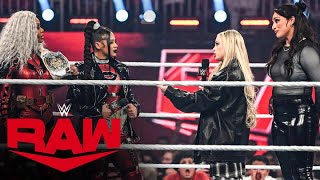 Bianca Belair and Jade Cargill crash Liv Morgans celebration Raw highlights Nov 4 2024 [upl. by Shatzer98]