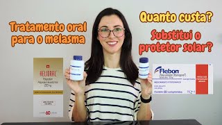 TRATAMENTO ORAL para o MELASMA [upl. by Crispen762]