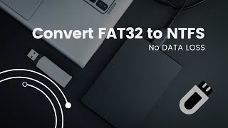 How to Convert FAT32 to NTFS Without Losing Data [upl. by Amikay]