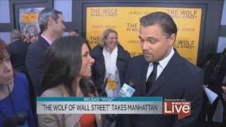 Leonardo DiCaprio Wolf Of Wall Street Premiere [upl. by Wendalyn]