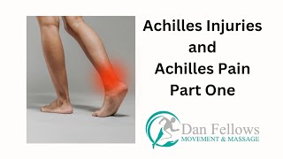 Achilles Injuries and Achilles Pain part one [upl. by Norrehs]