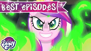 Best of Friendship Is Magic 💍 A Canterlot Wedding Part 1 amp 2  My Little Pony Full Episodes [upl. by Lewison]