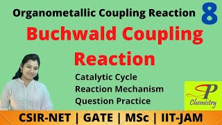 Buchwald Coupling Reaction  CarbonCarbon Coupling Reaction  Coupling Reaction for CSIR NET [upl. by Schreiber]