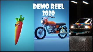 3D Generalist Demo Reel 2020 Blender [upl. by Aicitel883]