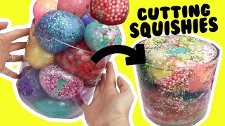 Mixing All DIY Squishies Slime Together into One Bowl from Squishy Maker [upl. by Smalley381]